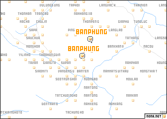 map of Ban Phùng