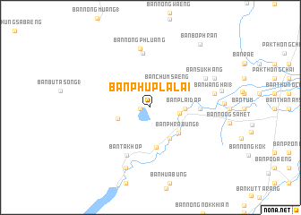map of Ban Phu Pla Lai