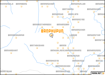 map of Ban Phu Pun