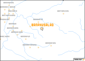 map of Ban Phu Sa Lao