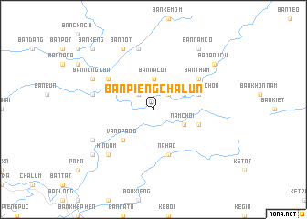 map of Bản Piêng Chà Lủn