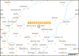 map of Bản Piềng Kuòng