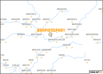 map of Bản Piêng Phay