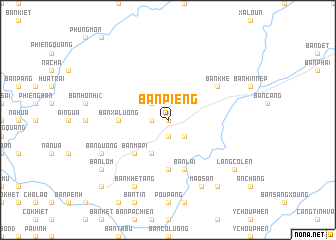 map of Bản Piêng