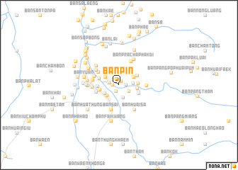 map of Ban Pin