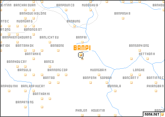 map of Bản Pi