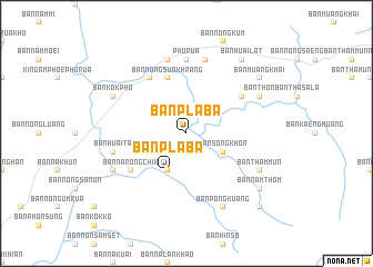 map of Ban Pla Ba