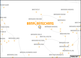 map of Ban Plaeng Chang