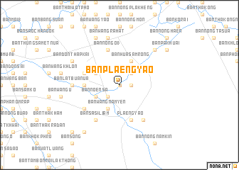 map of Ban Plaeng Yao