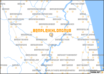 map of Ban Plai Khlong Nua