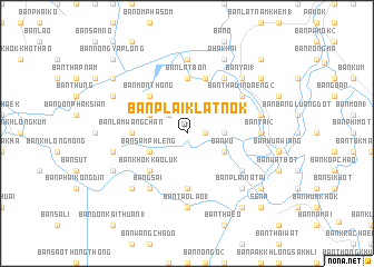 map of Ban Plai Klat Nok