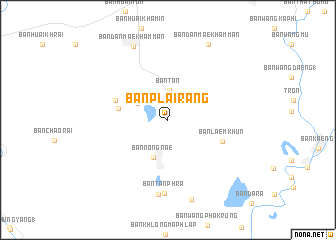 map of Ban Plai Rang