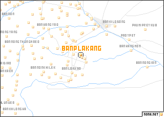 map of Ban Pla Kang