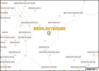 map of Ban Plak Yai Nuam