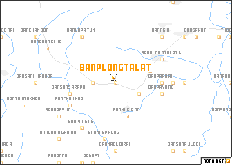 map of Ban Plong Talat
