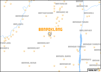 map of Ban Po Klang