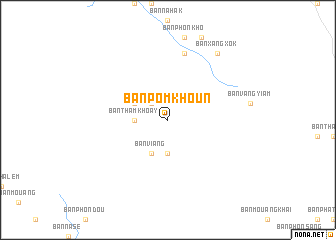 map of Ban Pomkhoun