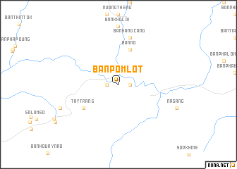 map of Bản Pom Lot
