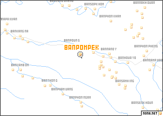 map of Ban Pompèk