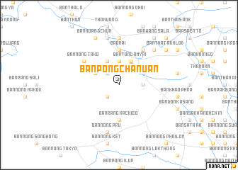 map of Ban Pong Chanuan