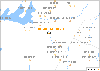 map of Ban Pong Chuak