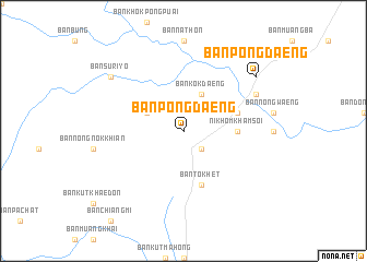 map of Ban Pong Daeng