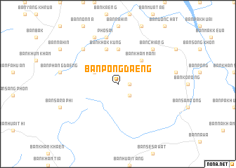 map of Ban Pong Daeng