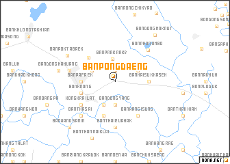 map of Ban Pong Daeng