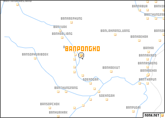 map of Ban Pong Ho