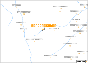 map of Ban Pong Kadon