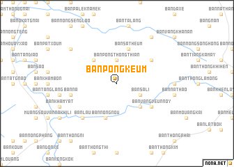 map of Ban Pongkeum