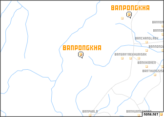 map of Ban Pong Kha