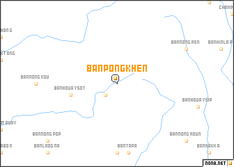 map of Ban Pôngkhèn