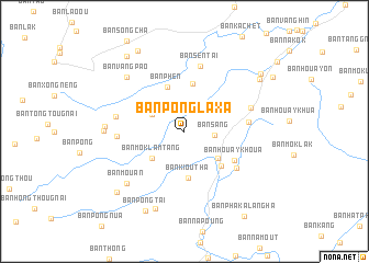 map of Ban Ponglaxa