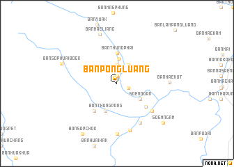 map of Ban Pong Luang