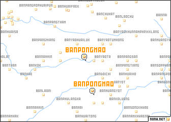 map of Ban Pong Ma-o