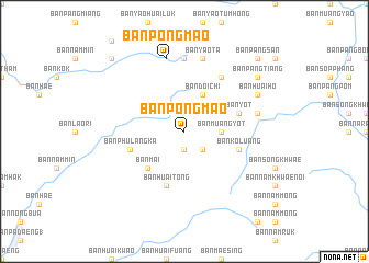 map of Ban Pong Ma-o