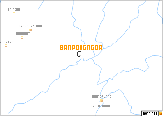 map of Ban Pong Ngoa