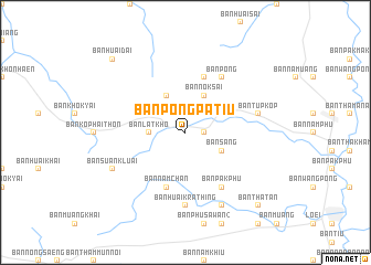 map of Ban Pong Pa Tiu