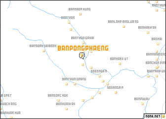 map of Ban Pong Phaeng