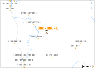map of Ban Pong Pi