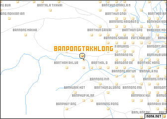 map of Ban Pong Takhlong