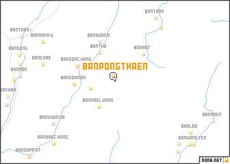 map of Ban Pong Thaen