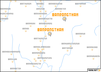 map of Ban Pong Tham