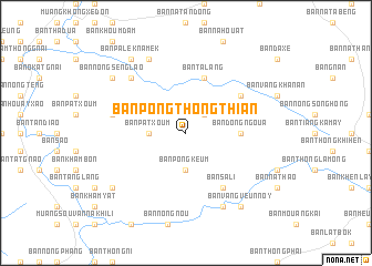 map of Ban Pôngthôngthian