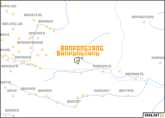 map of Ban Pongxang