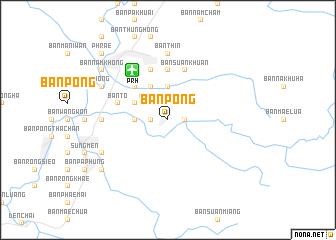 map of Ban Pong