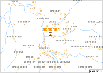 map of Ban Pong