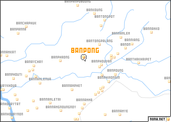 map of Ban Pong