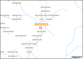 map of Ban Pong